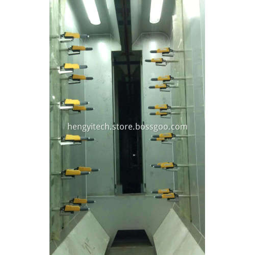 automatic powder coating line